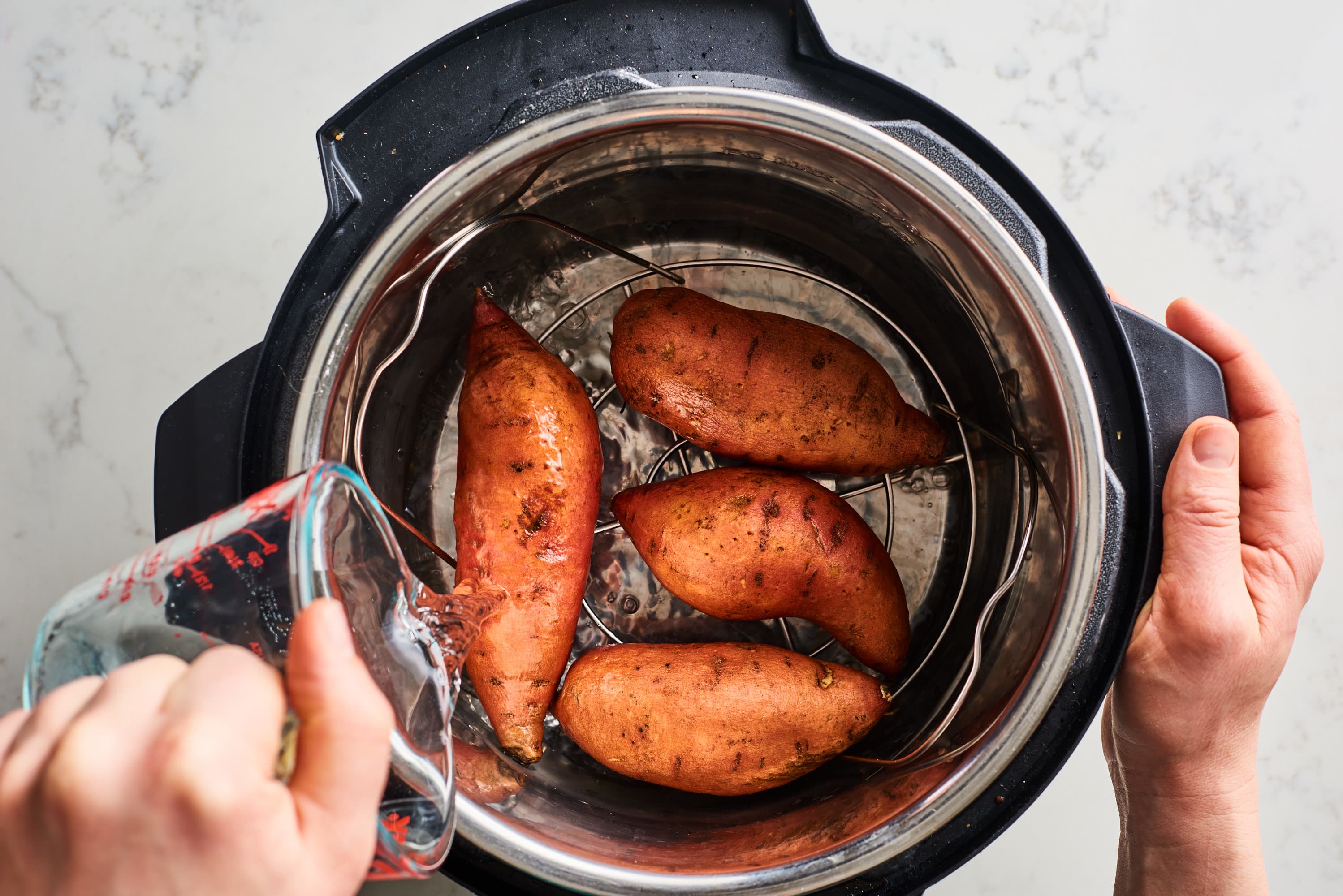 Baked sweet potatoes outlet in pressure cooker xl